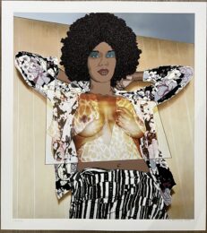 Portrait of Maya #10 by Mickalene Thomas at Dellasposa