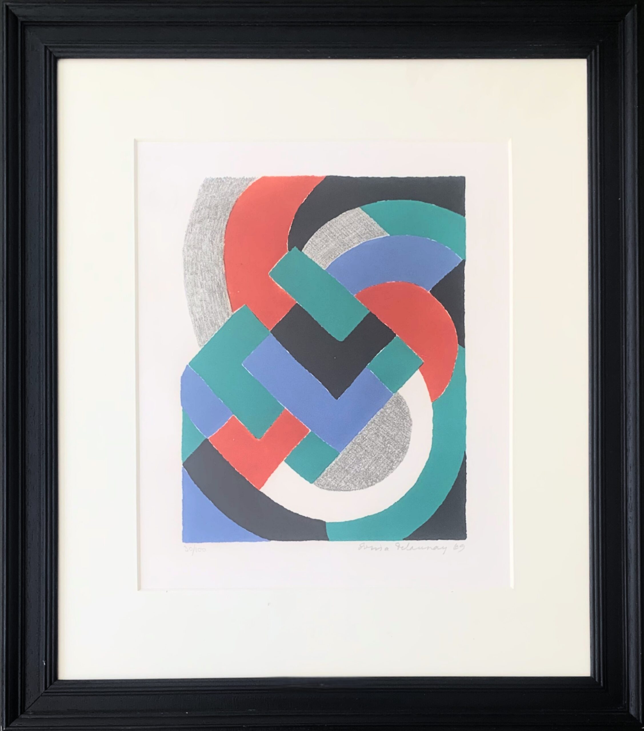 Pour XXème siècle by Sonia Delaunay