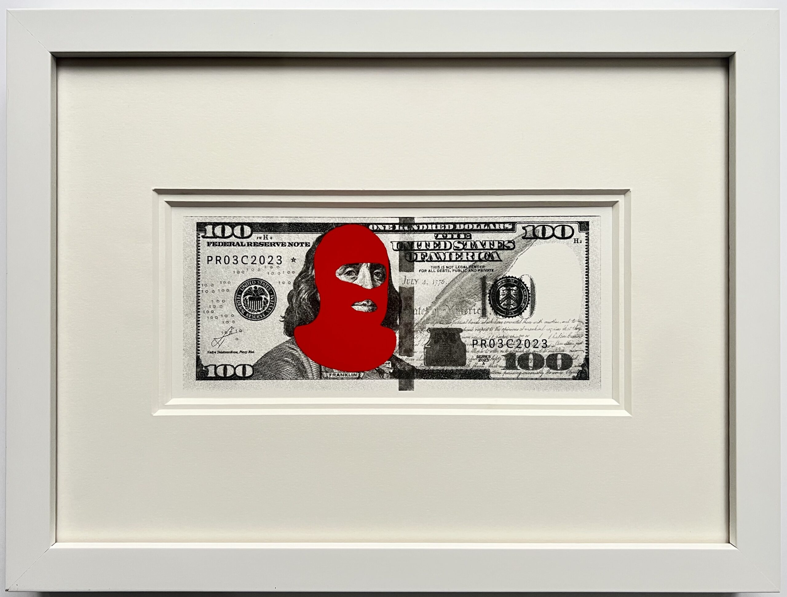 $ 100 Bill by Pussy Riot