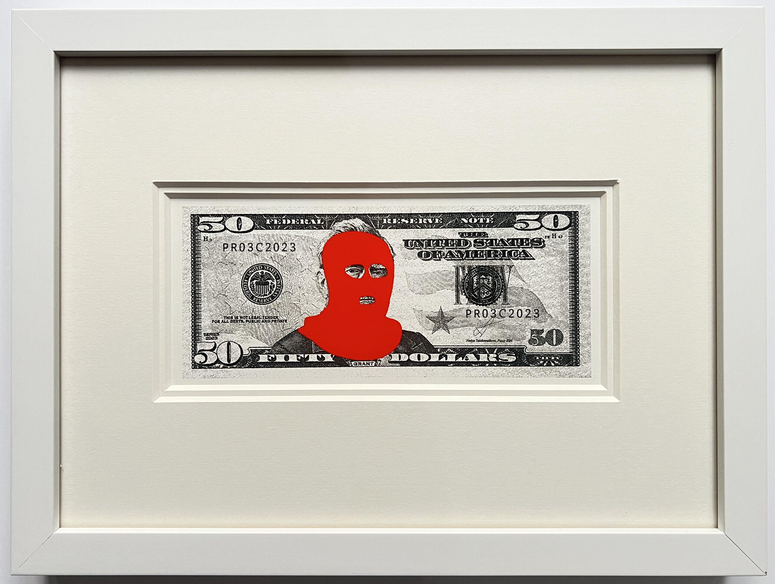 $ 50 Bill by Pussy Riot