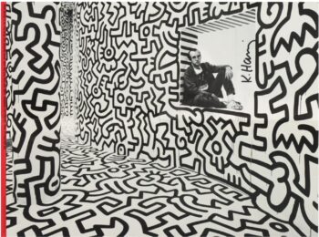 Pop Shop Poster / folded mail order catalogue page by Keith Haring at Robert Fontaine Gallery