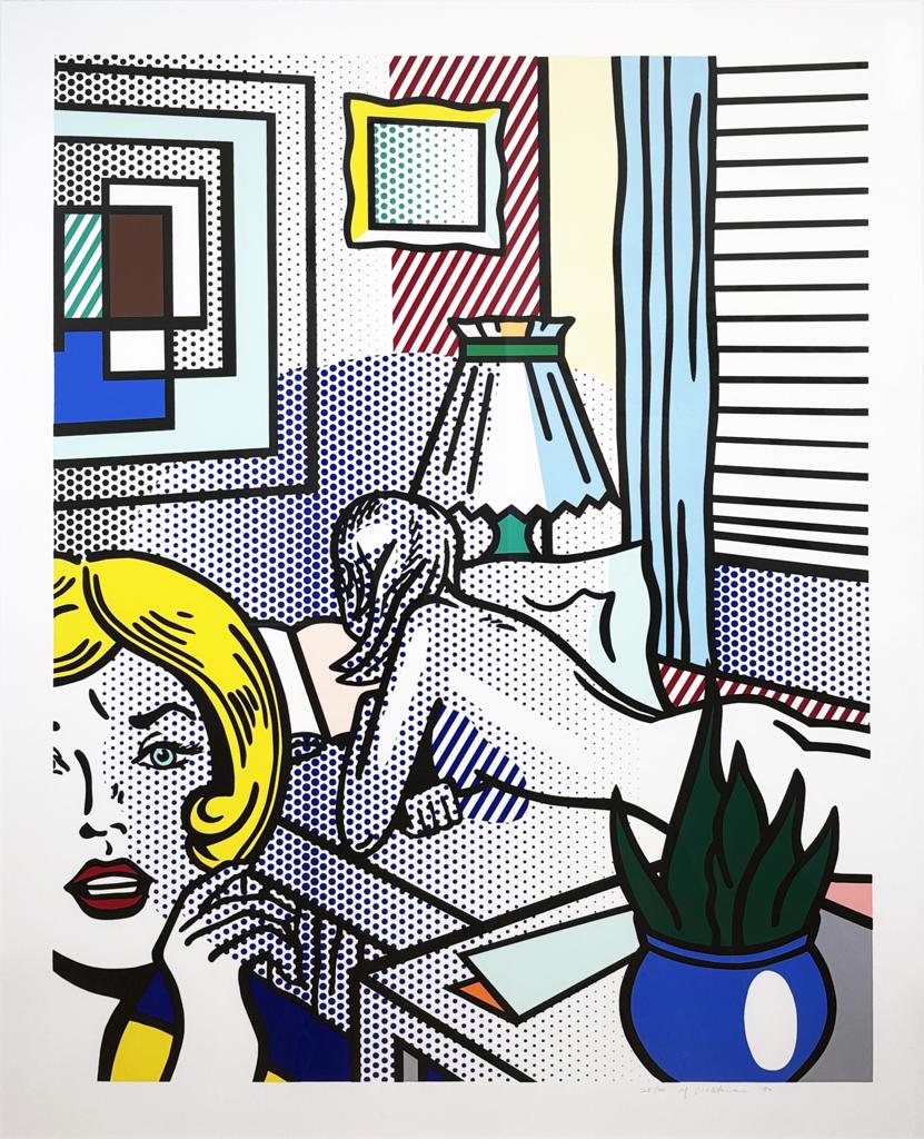 Roommates, from Nudes Series by Roy Lichtenstein
