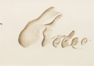 Rodeo by Ed Ruscha at Susan Sheehan Gallery