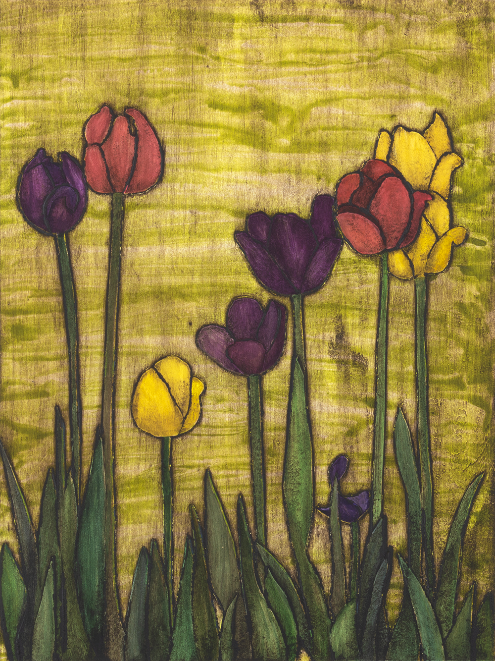Second Shop of Tulips by Sari Davidson