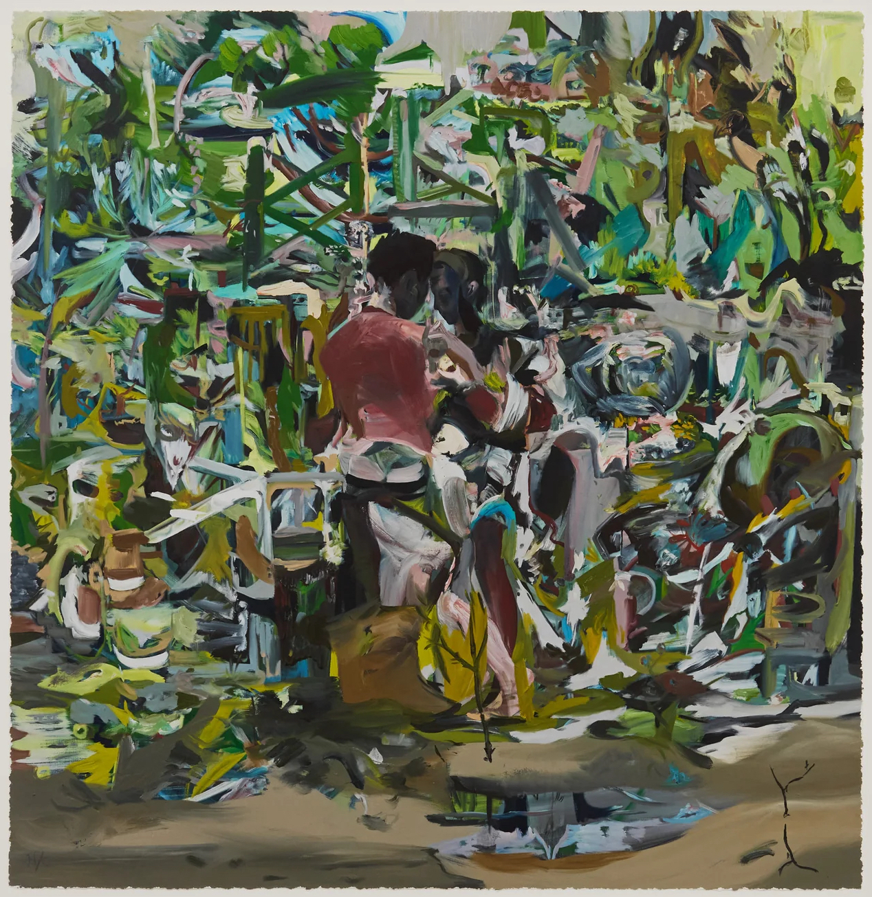 Terry & Julie by Cecily Brown