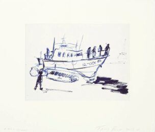 RNLI 12-001 (Boat) by Tracey Emin at Clifton Gallery