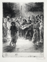 Chanson du Soir by Theophile-Alexandre Steinlen at Harris Schrank Fine Prints