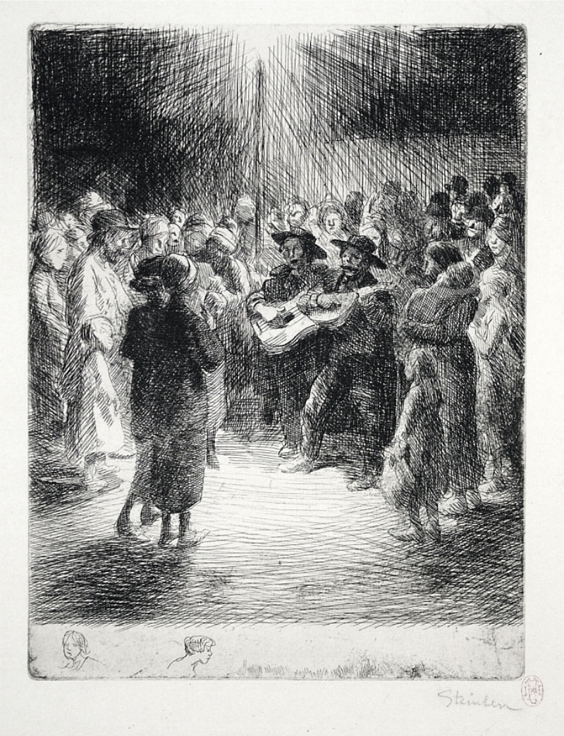 Chanson du Soir by Theophile-Alexandre Steinlen
