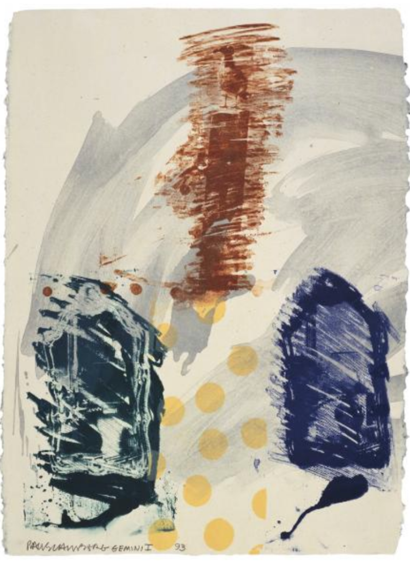 Bird Dock by Robert Rauschenberg