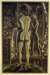Studio Mirror by Emil Ganso at Harris Schrank Fine Prints