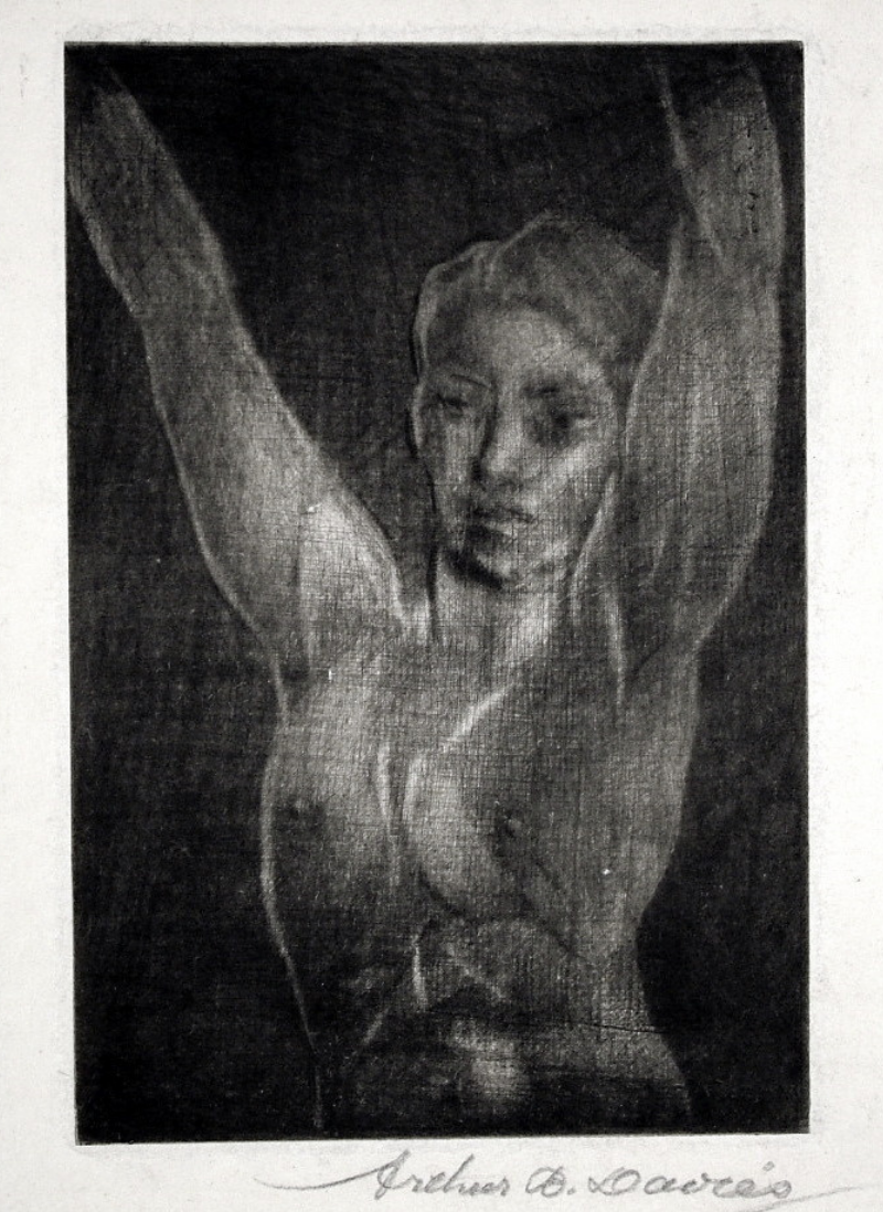Entreat (aka Nude with Uplifted Arms) by Arthur B. Davies