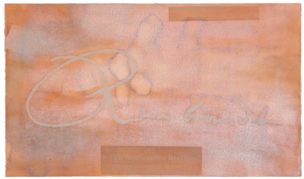 Signature II (Rembrandt) by Linda Schwarz ​ at Wildwood Press