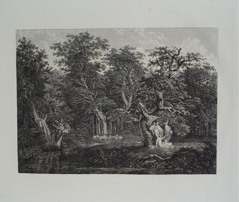 La récolte des pommes by Carl Wilhelm Kolbe the Elder