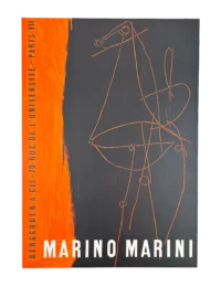 Berggruen & Cie, Paris, 1955 by Marino Marini at Hommage Art