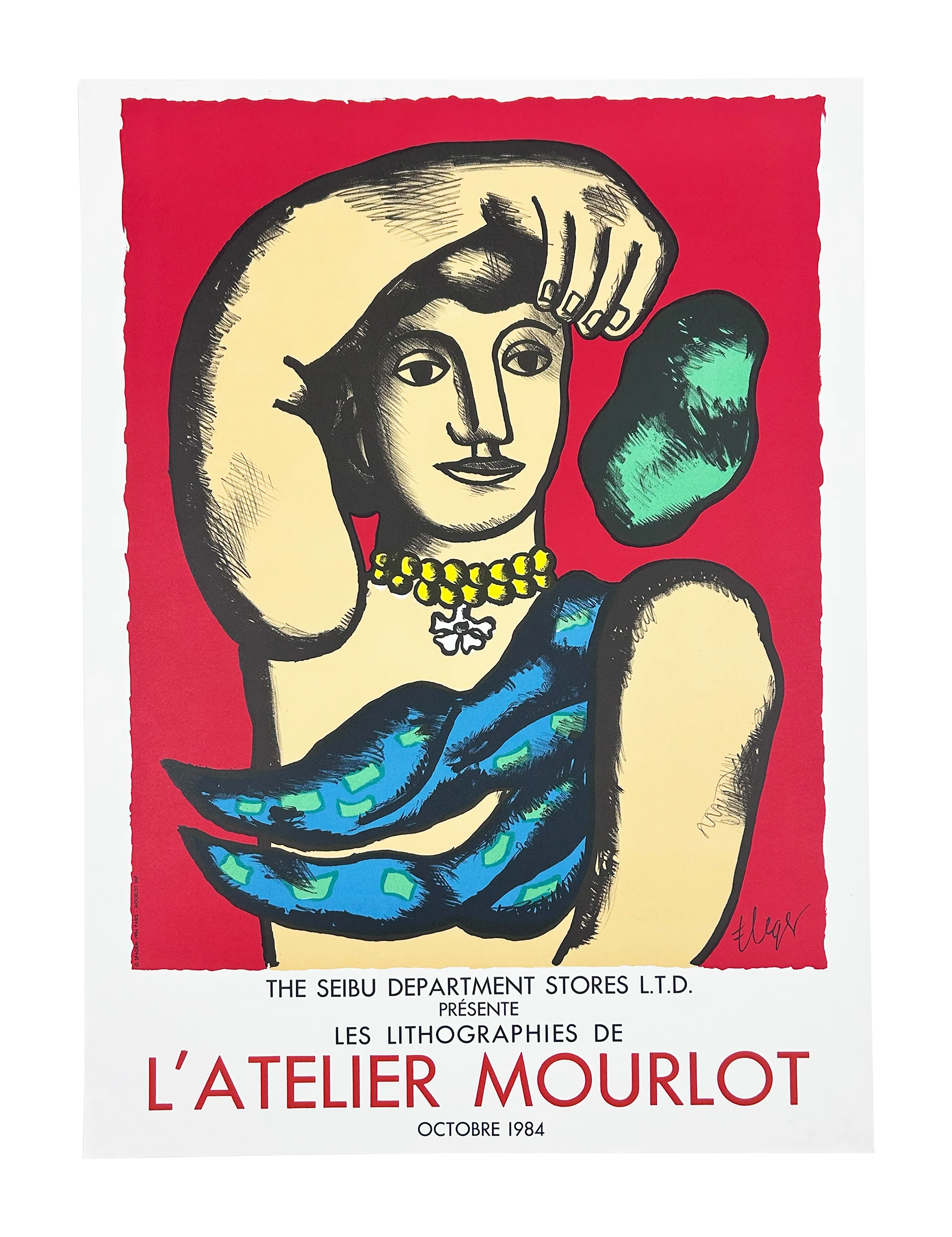 Les Lithographies de L’Atelier Mourlot, 1984 by Fernand Leger