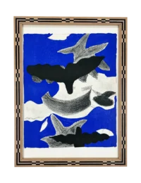 Deux Oiseaux avec Nuages by Georges Braque at Hommage Art