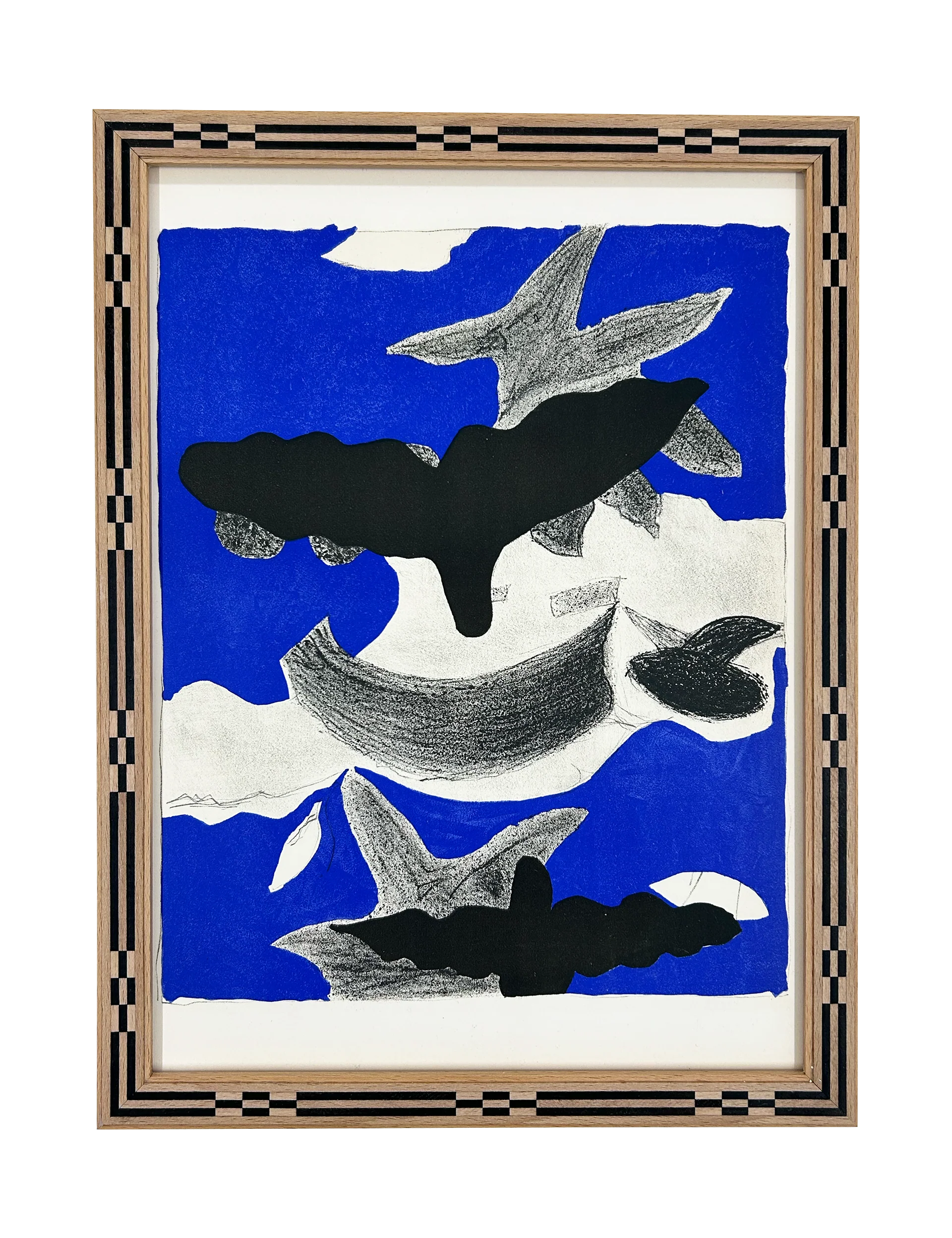Deux Oiseaux avec Nuages by Georges Braque
