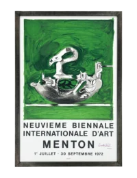 Neuvieme Biennale International D’Art, Menton, 1972 by Graham Sutherland at Hommage Art