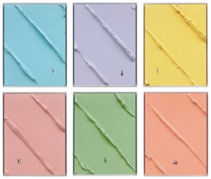 Asphalt Meadows (6 pieces) by Werner Bronkhorst at Dellasposa