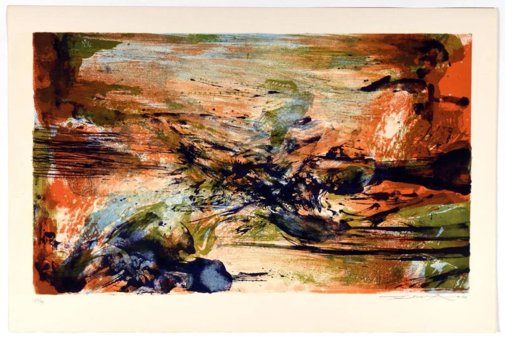 Zao Wou-ki printmaking