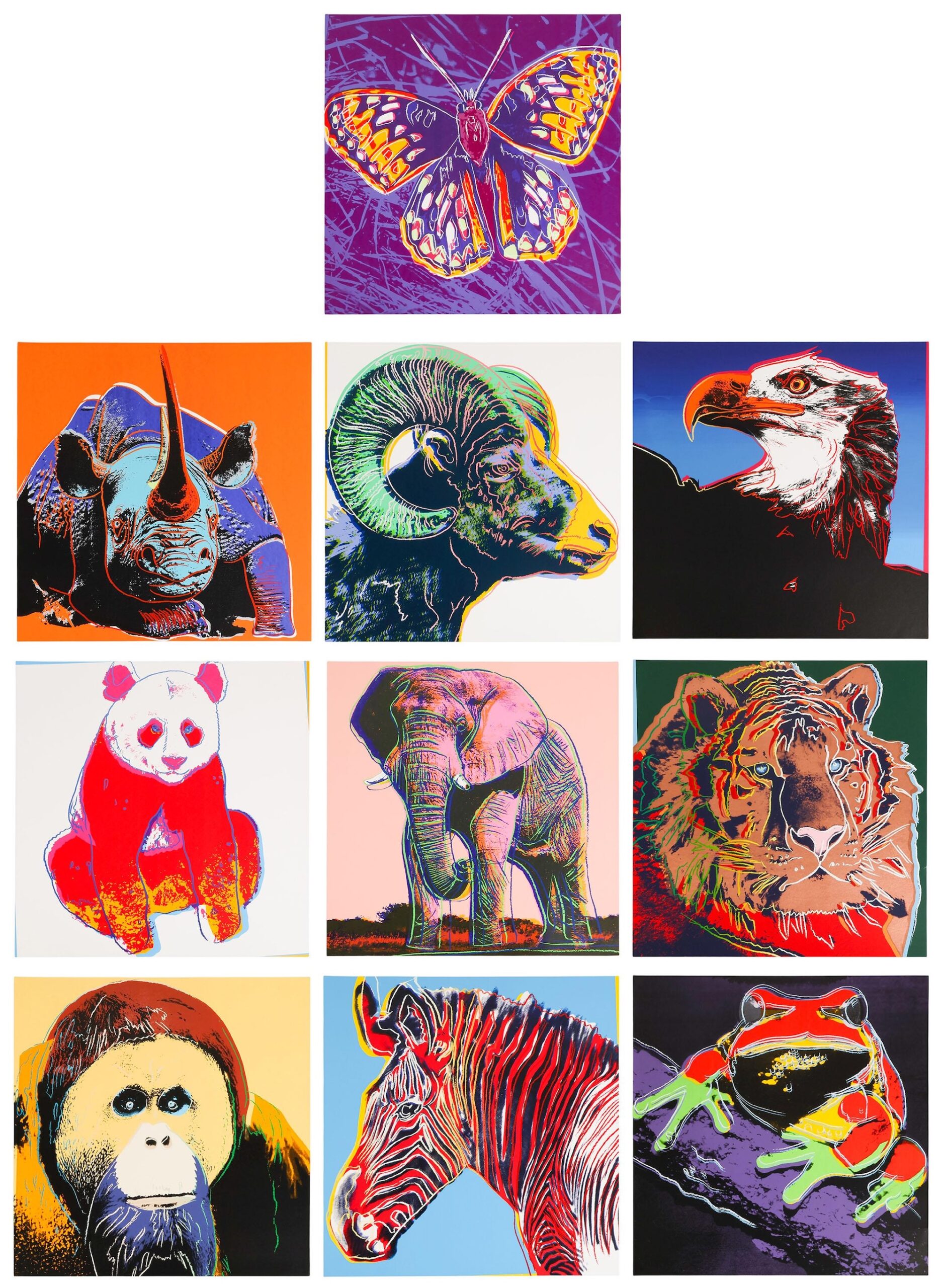 Endangered Species by Andy Warhol (after)