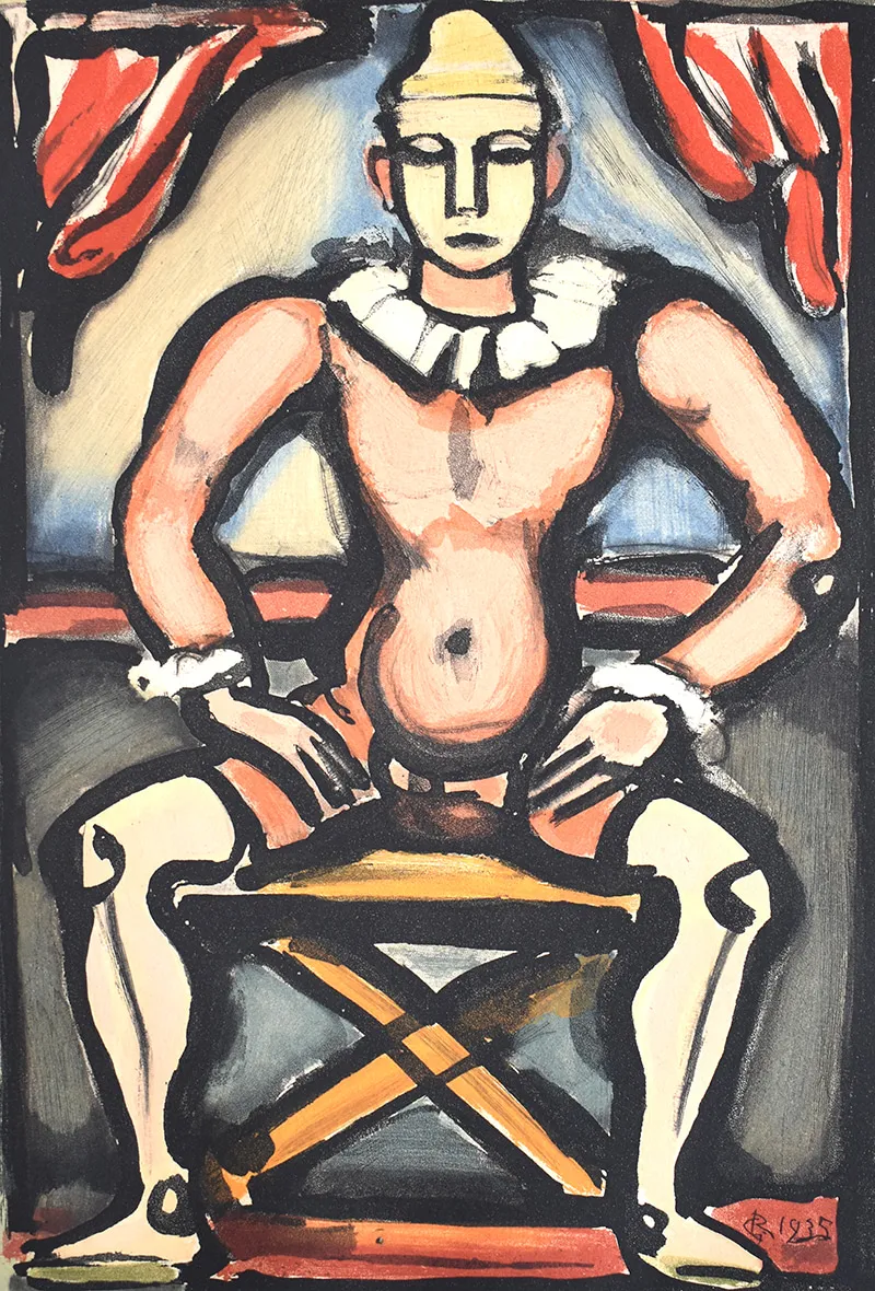 Child of the Ball, from: Circus of the Shooting Star by Georges Rouault