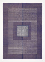 Iteration Blue I by Jonathan Higgins at Manneken Press (IFPDA)