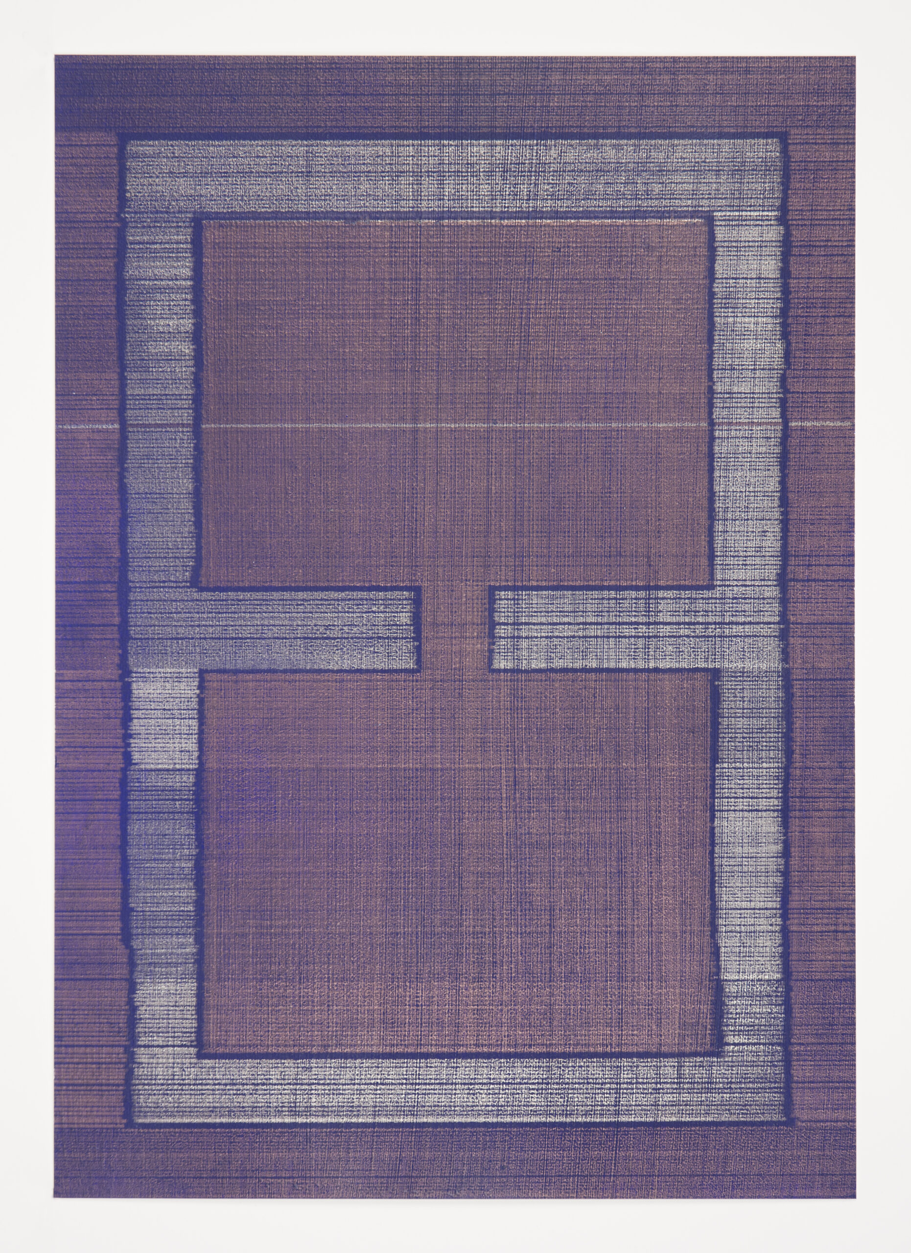 Iteration Blue, III by Jonathan Higgins