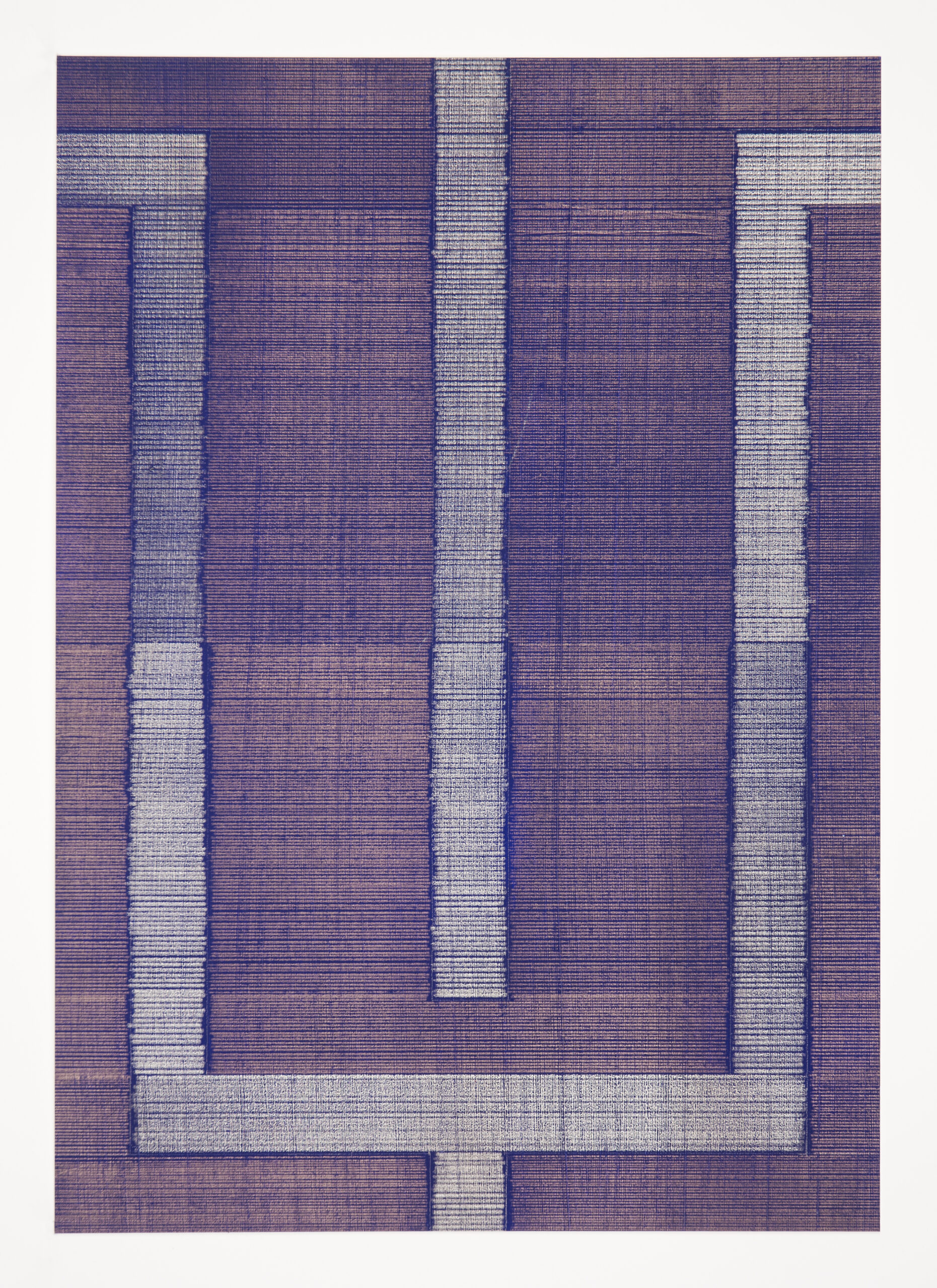 Iteration Blue, VIII by Jonathan Higgins