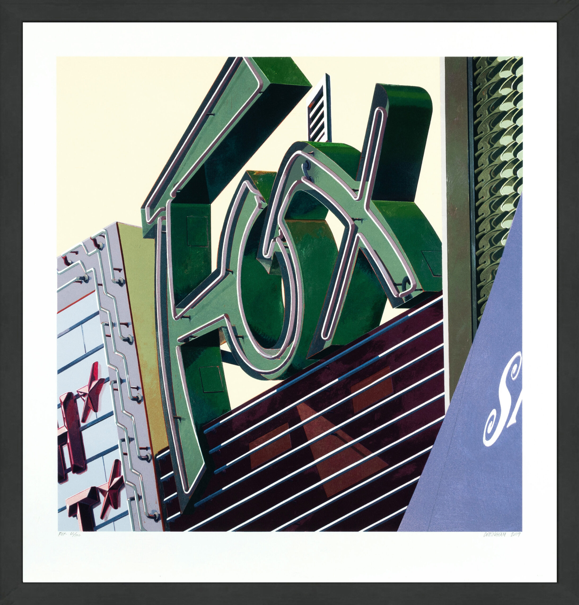 Fox by Robert Cottingham