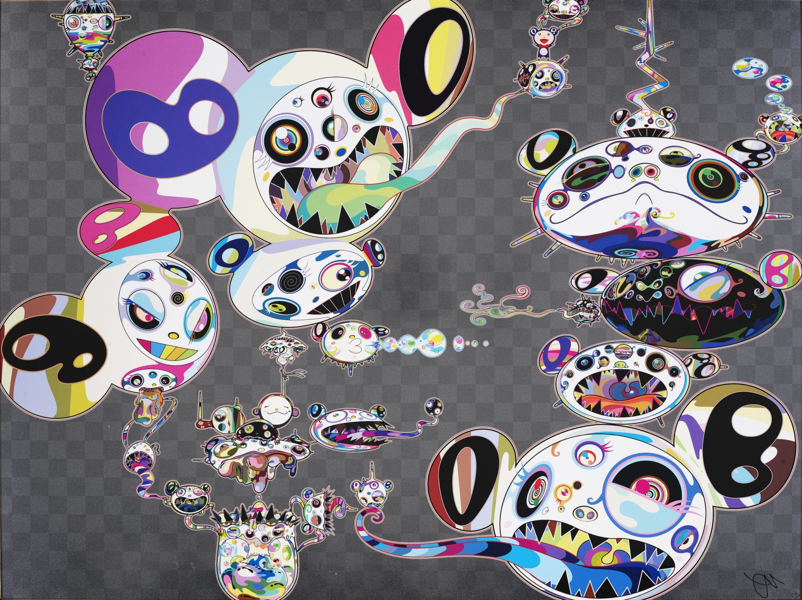 Another Dimension Brushing Against Your Hand by Takashi Murakami