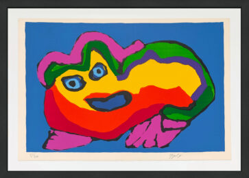 Blue Eyed Creature by Karel Appel at GallArt.com