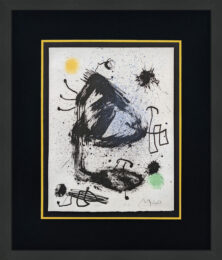 Plate 3 from Bouquet de Reves Pour Neila by Joan Miro at GallArt.com