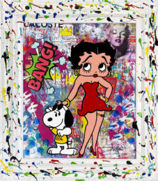 Betty Boop BANG! by Jozza at GallArt.com