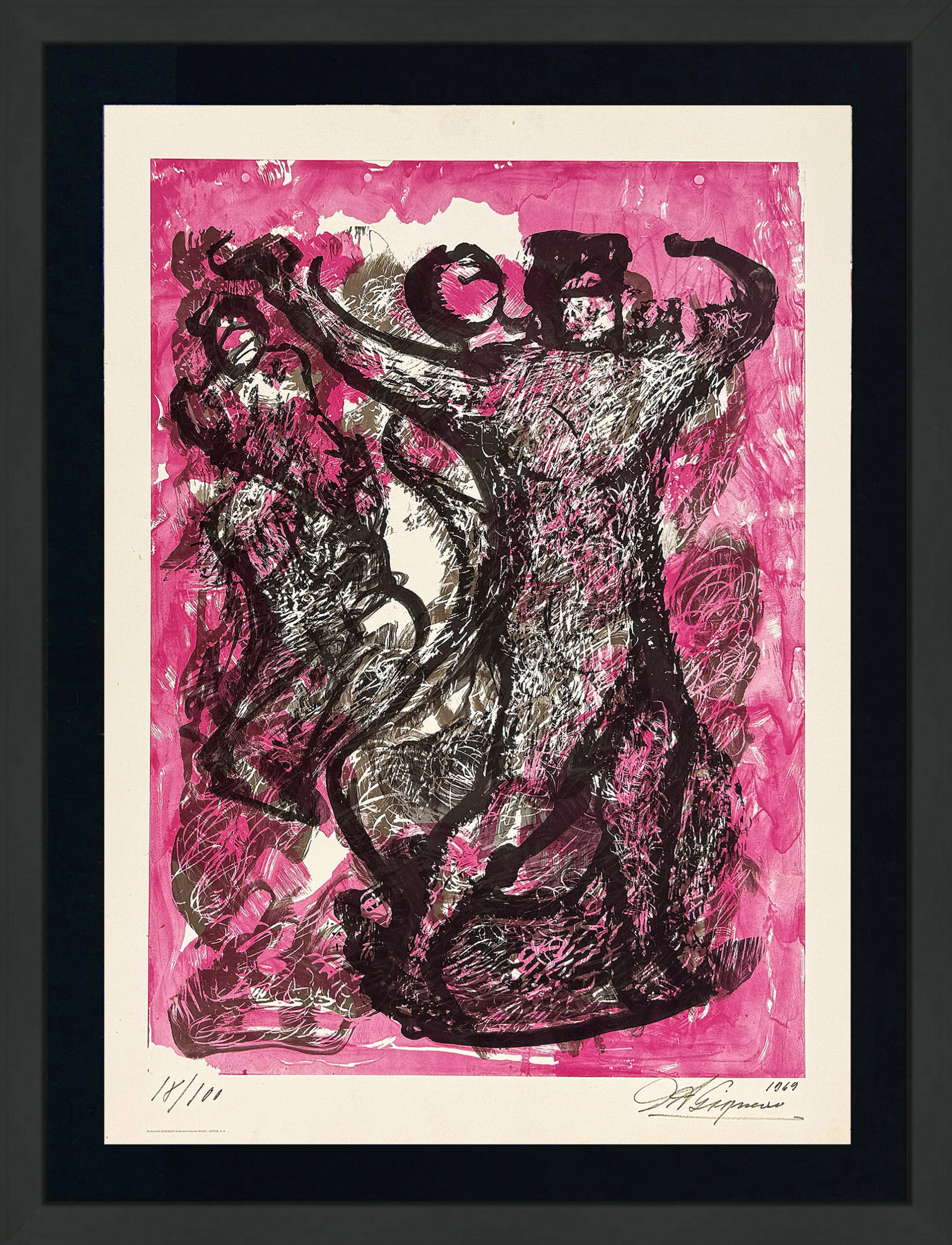 El Amante by David Alfaro Siqueiros