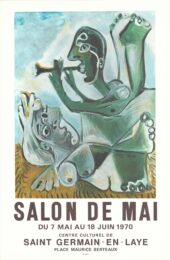 Salon de Mai – Centre Culturel St-Germain en Laye, Paris by Pablo Picasso at Hommage Art