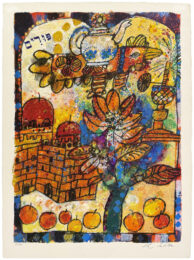 Purim by Theo Tobiasse at GallArt.com