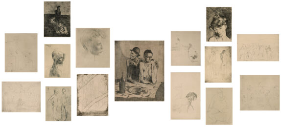 The Saltimbanque Suite | La suite des saltimbanques by Pablo Picasso at Gilden's Art Gallery