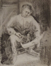 The Blacksmith by Adolphe Féder at Gilden's Art Gallery