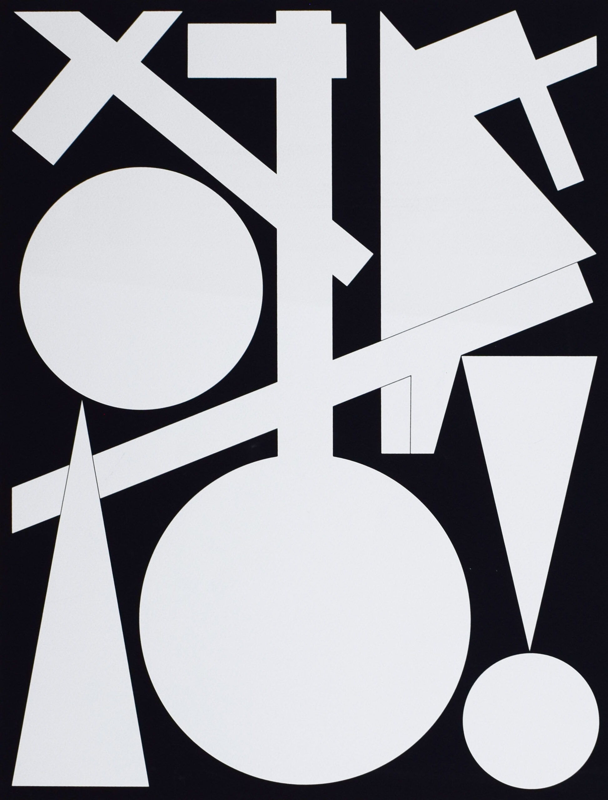 The End / Le Fin by Auguste Herbin