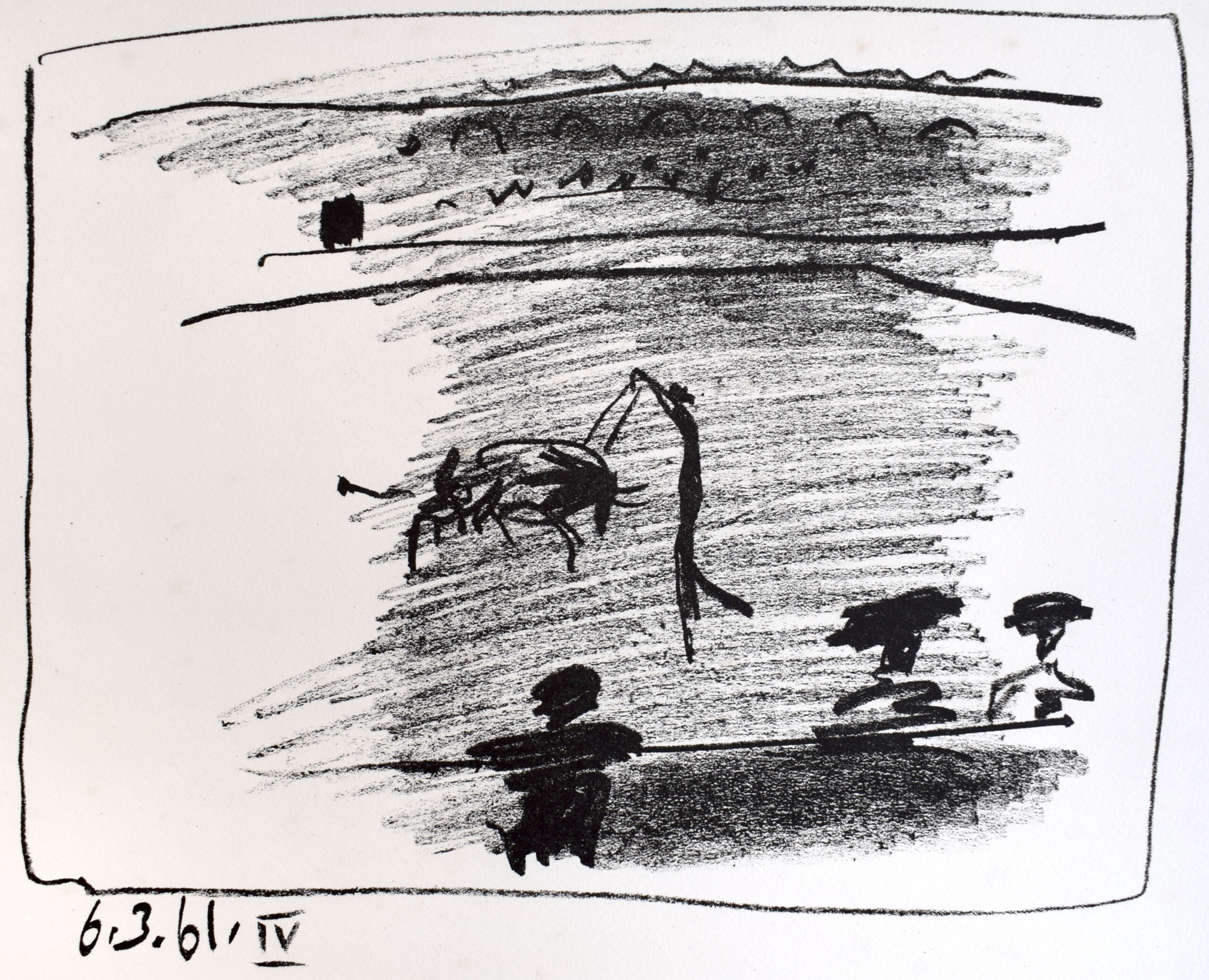 The Banderillas / Les Banderilles by Pablo Picasso