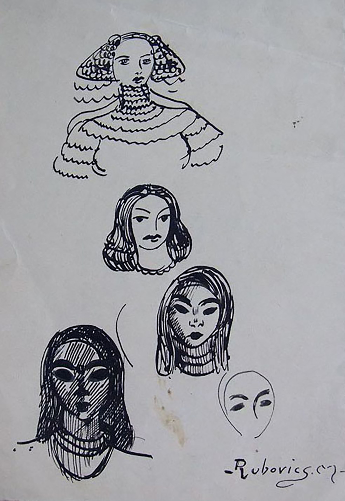 Woman’s Faces by Mark Rubovics