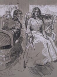 Alone with Her / Seul avec Elle by Lobel Riche at Gilden's Art Gallery