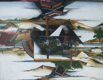 Landscape by Tuvia Beeri at Gilden's Art Gallery