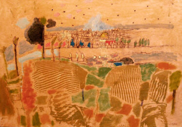 View of Jerusalem II by Oded Feingersh at Gilden's Art Gallery