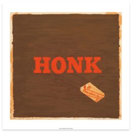 Honk (Cracker Jack) by Ed Ruscha at Dovehouse Contemporary