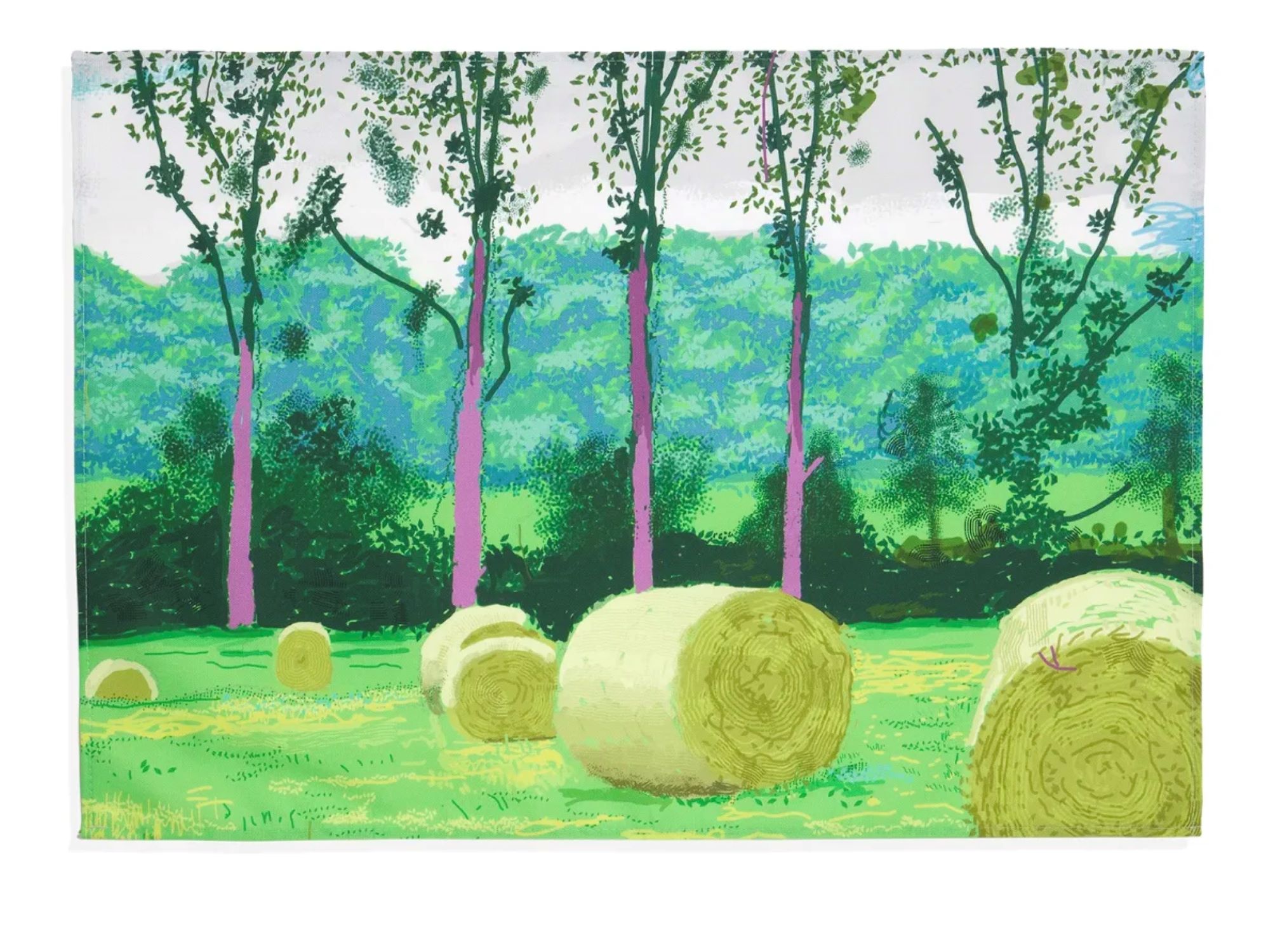 Tea Towel – a Year in Normandie by David Hockney