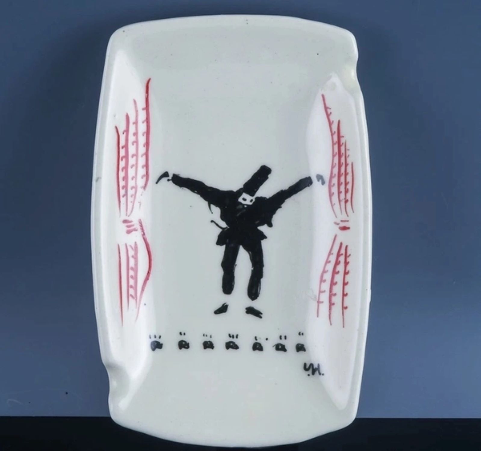 Ontario ashtray by David Hockney