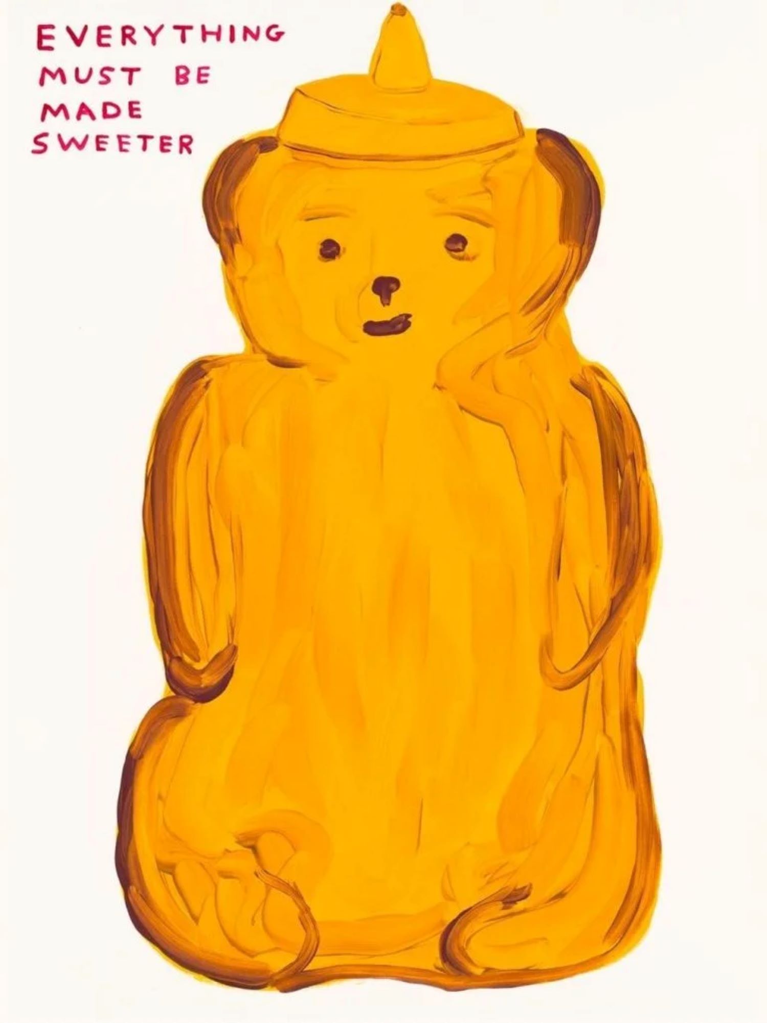 Everything Must Be Made Sweeter by David Shrigley