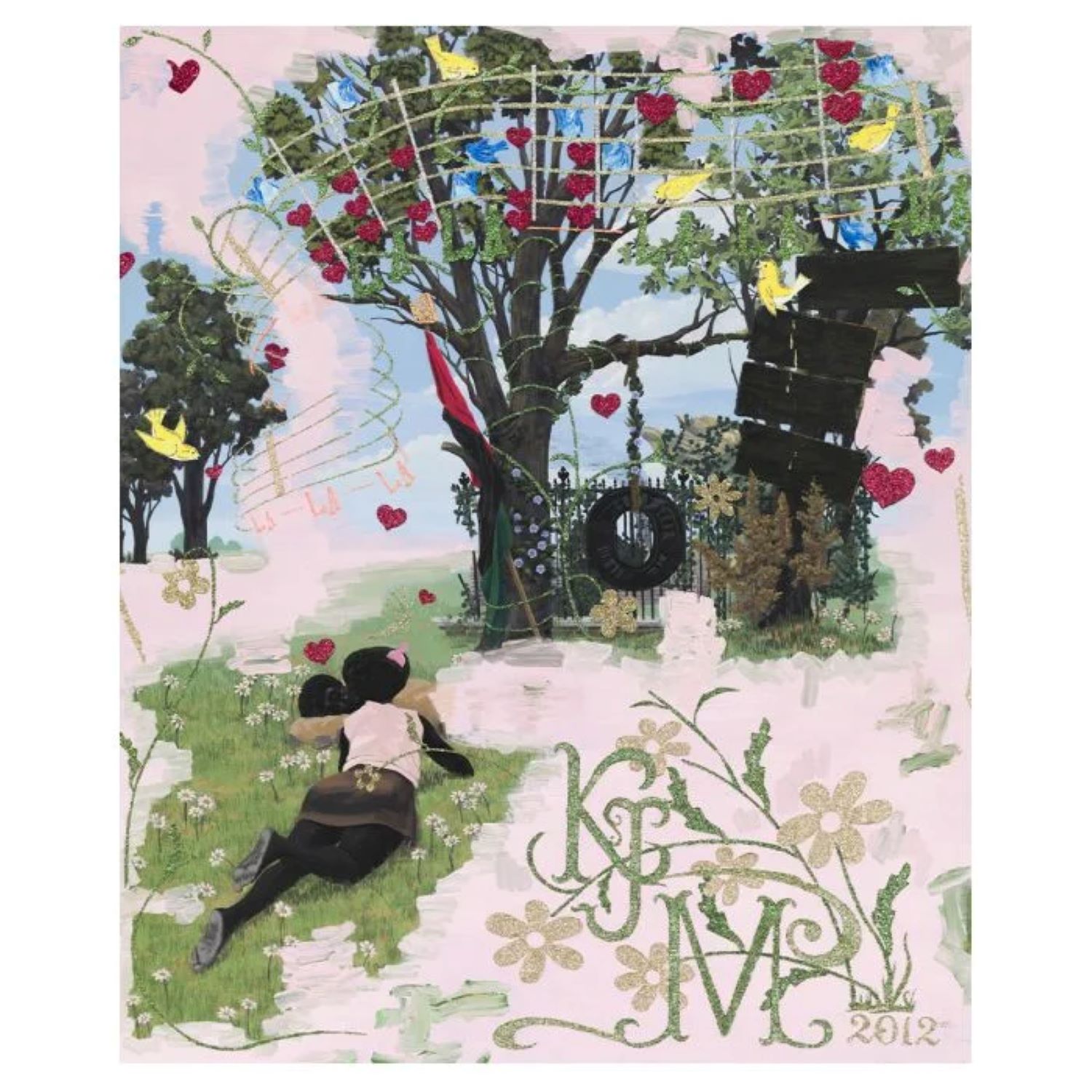 Vignette (La La La) by Kerry James Marshall